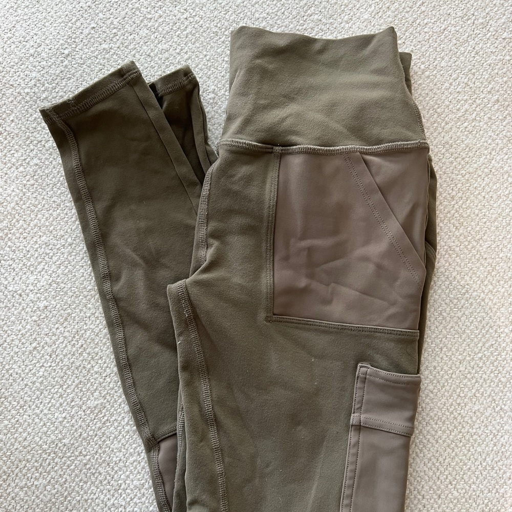 Alo green pants size S